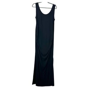 PattyBoutik Maternity Women’s Bodycon Side Slit Maxi Dress Size L